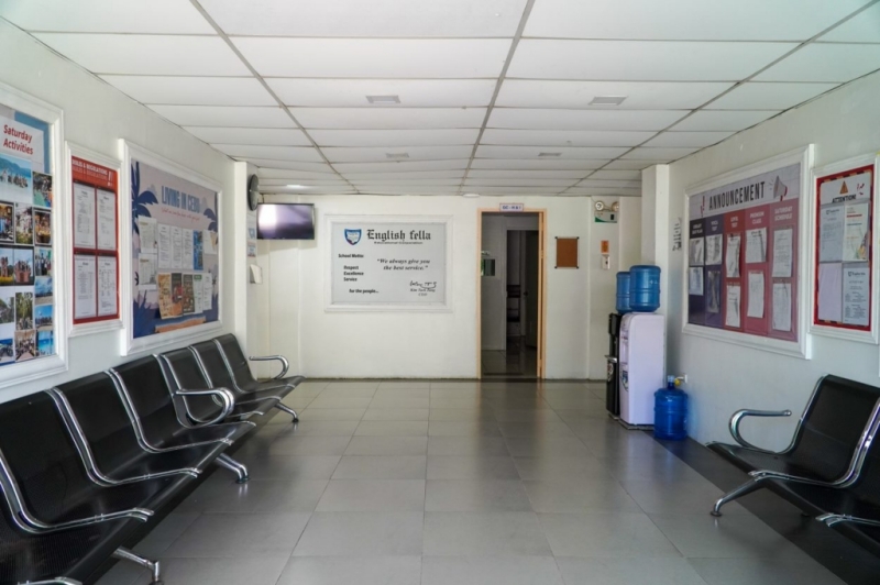 フィリピン留学 Cebu21 - English Fella 2-Lobby-1